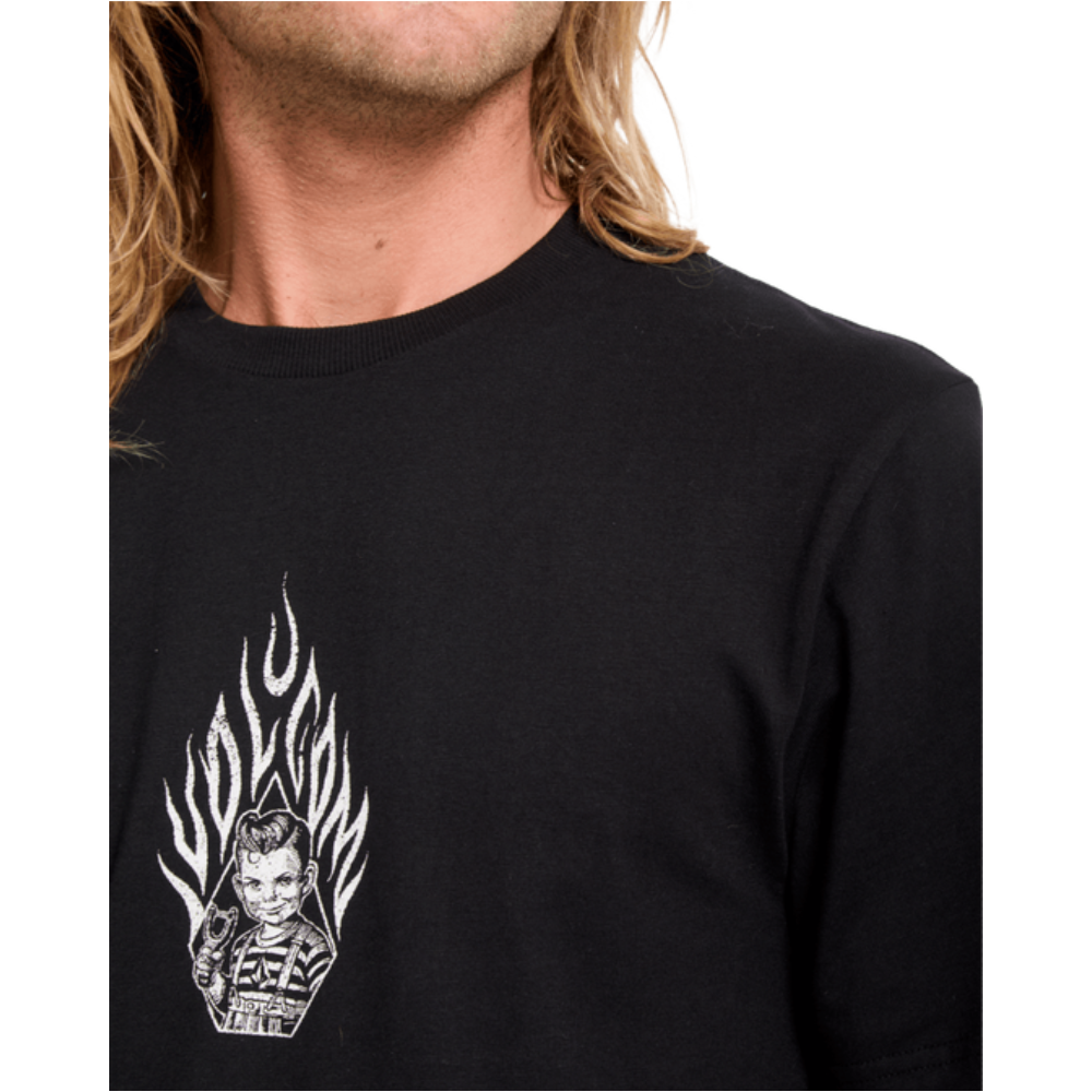 Volcom Firecar T-Shirt - Black