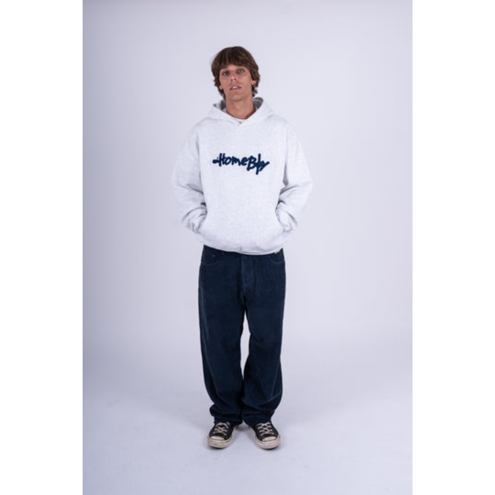 HomeBoy PENCIL CHENILLE Hood GREY HEATHER