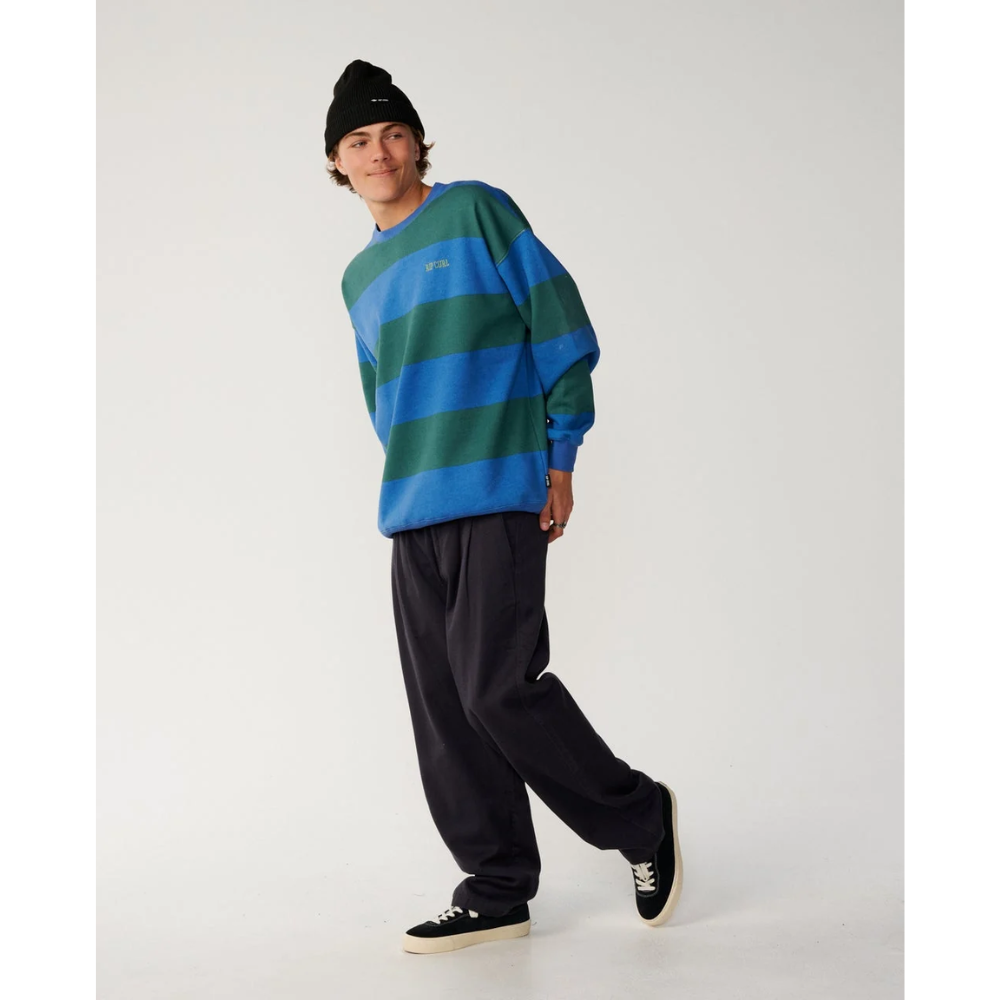 Ripcurl Sweatshirt mit Rundhals Disorder Stripe - Riverside