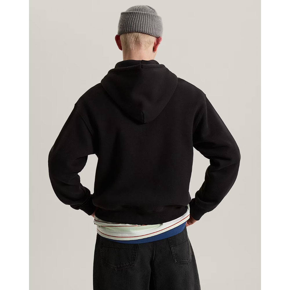 Vans Strech Logo Zip Hoodie - Black