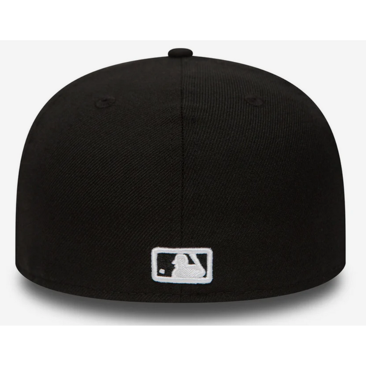 New Era 47487 Atlanta Braves Essential 59FIFTY Cap - Black/White