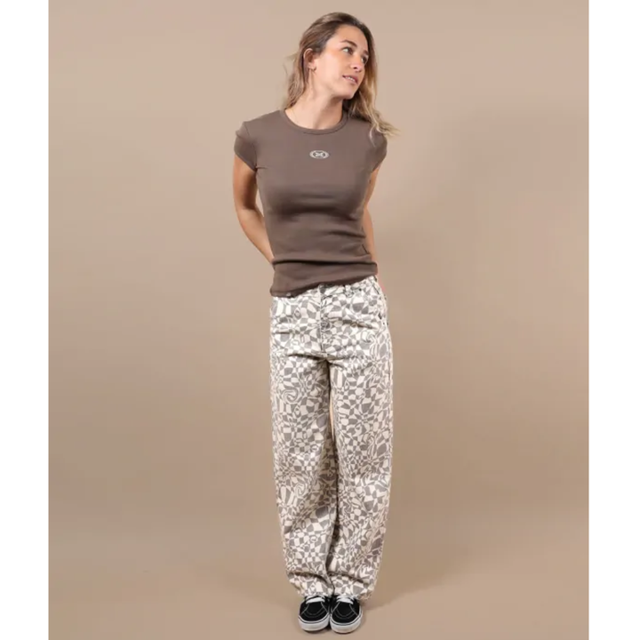 Oxbow TWIST Pant Jeans Hose - Fudge Beige