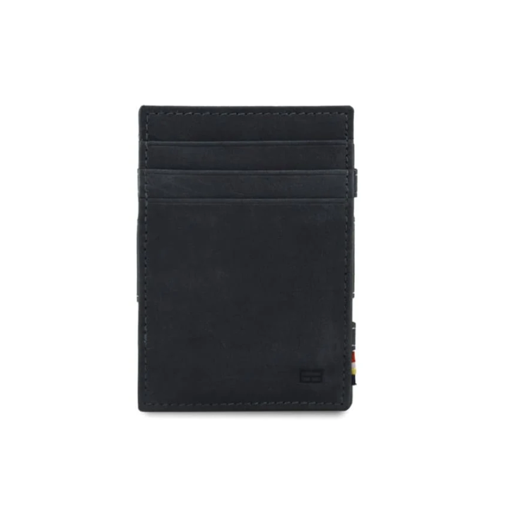 Garzini / Hunterson Essenzial Coin Magic Wallet 7 Cards - Carbon Black