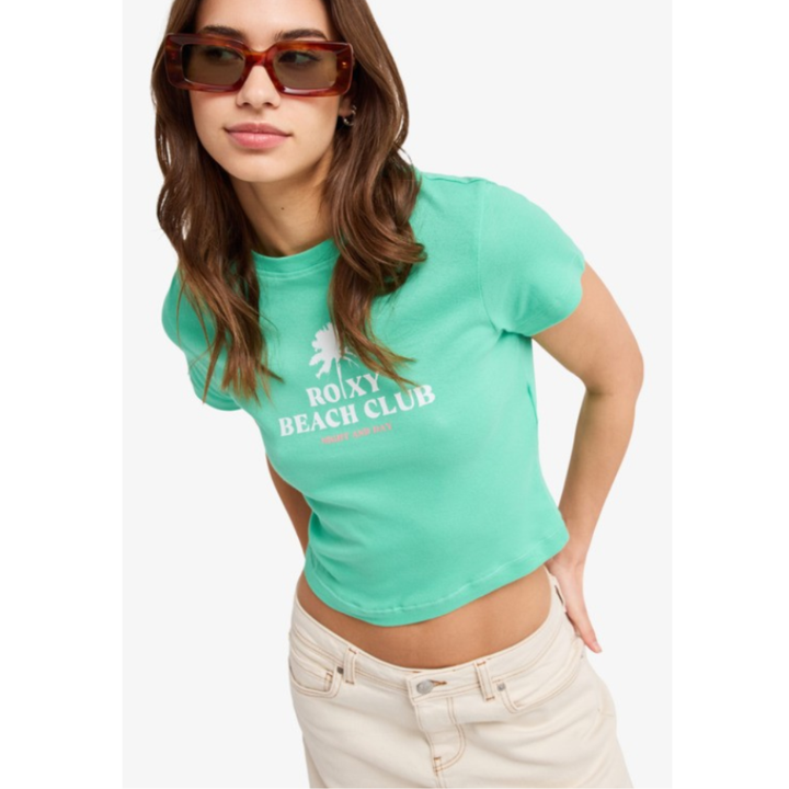 Roxy Beach Love T-Shirt - Grün GHM0