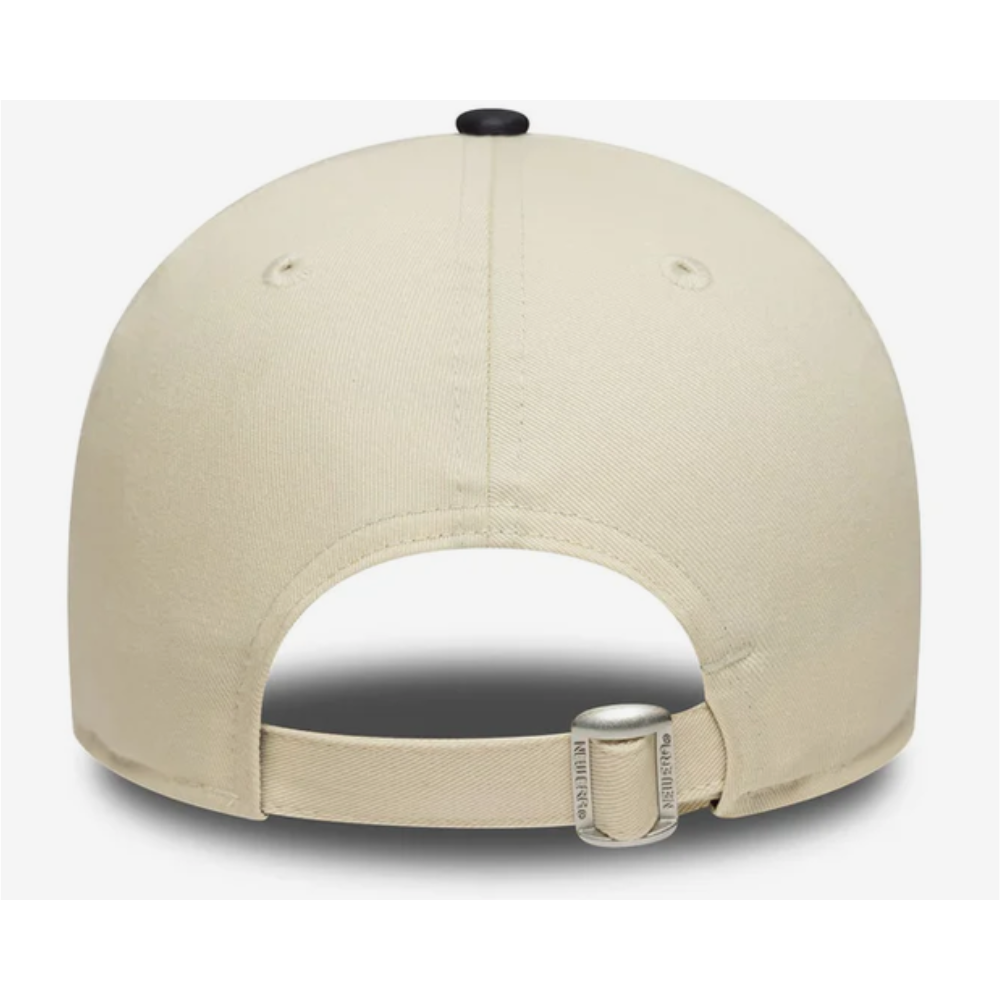 NewEra 95215 Hellbeige New York Yankees Colour Block 9FORTY Verstellbare Cap Beige