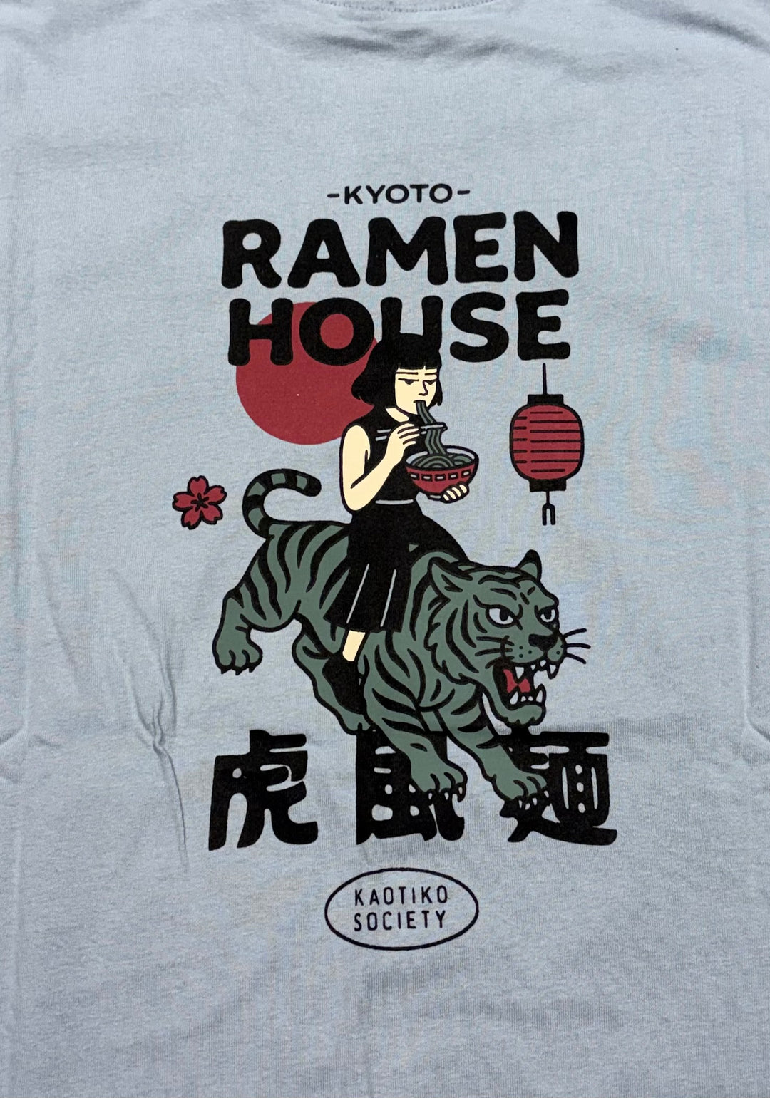 Kaotiko T-Shirt Ramen House T-Shirt - Niagara Blau