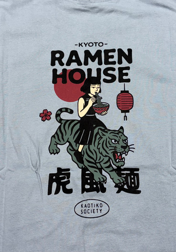 Kaotiko T-Shirt Ramen House T-Shirt - Niagara Blau