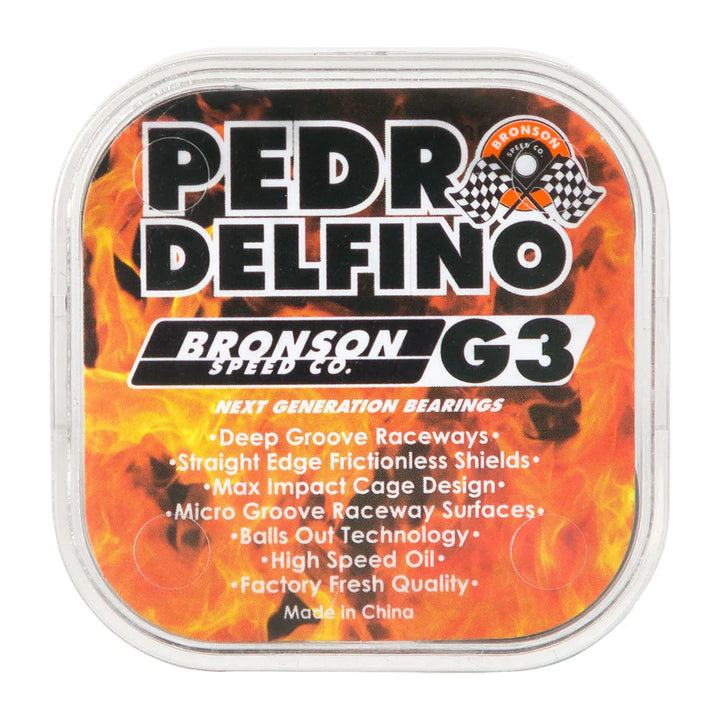 Bronson Speed Co. Pedro Delfino G3 Bronson Skateboard-Lager