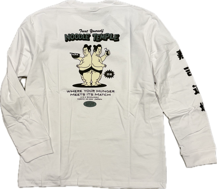 Kaotiko Noogle Tamole Longsleeve T-Shirt - White