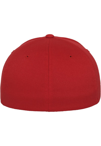 Flexfit Wooly Combed 6277 Cap - RED