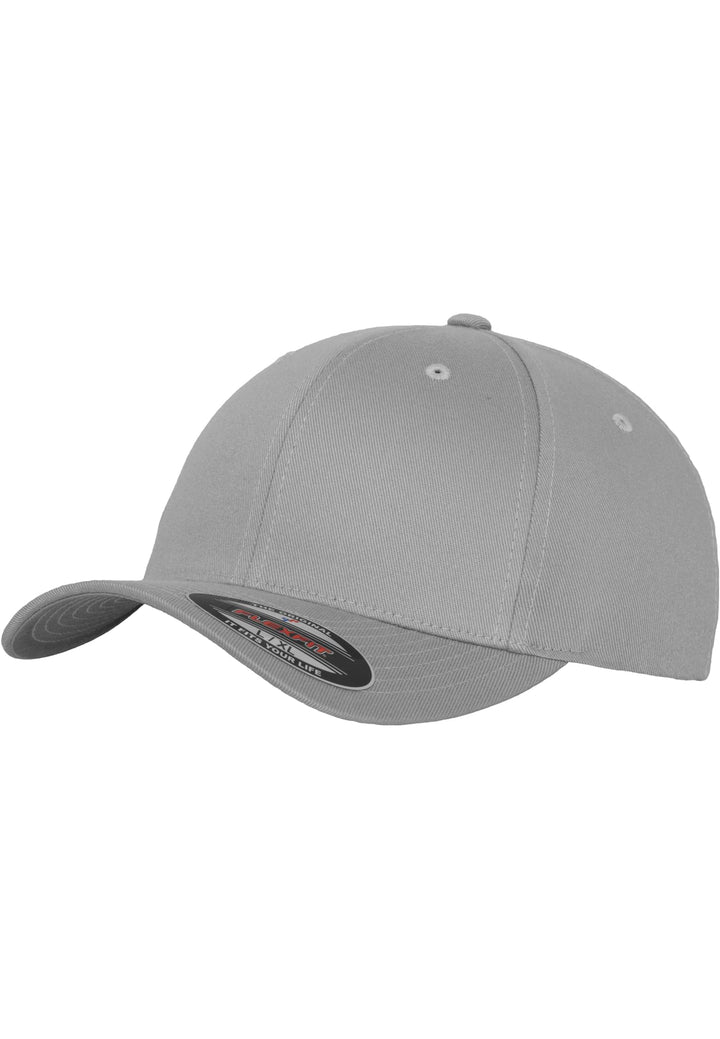 Flexfit Wooly Combed 6277  Flex Fit Cap - Silver
