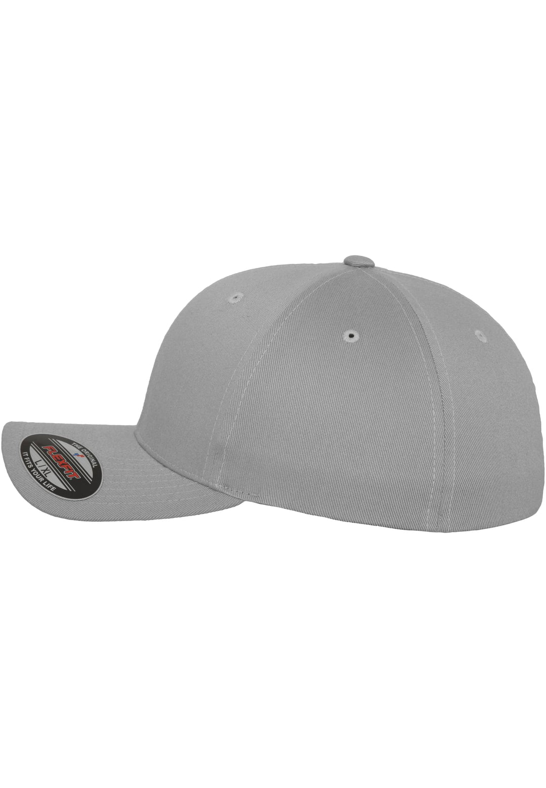 Flexfit Wooly Combed 6277  Flex Fit Cap - Silver