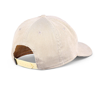 Djinns Mountains True Fit 6 Panel Cord Cap - Beige