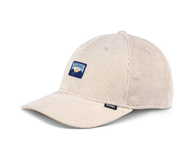 Djinns Mountains True Fit 6 Panel Cord Cap - Beige