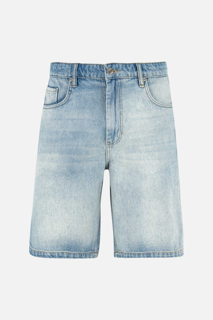 Reell Bolt Jeans Short - Light Blue Wash