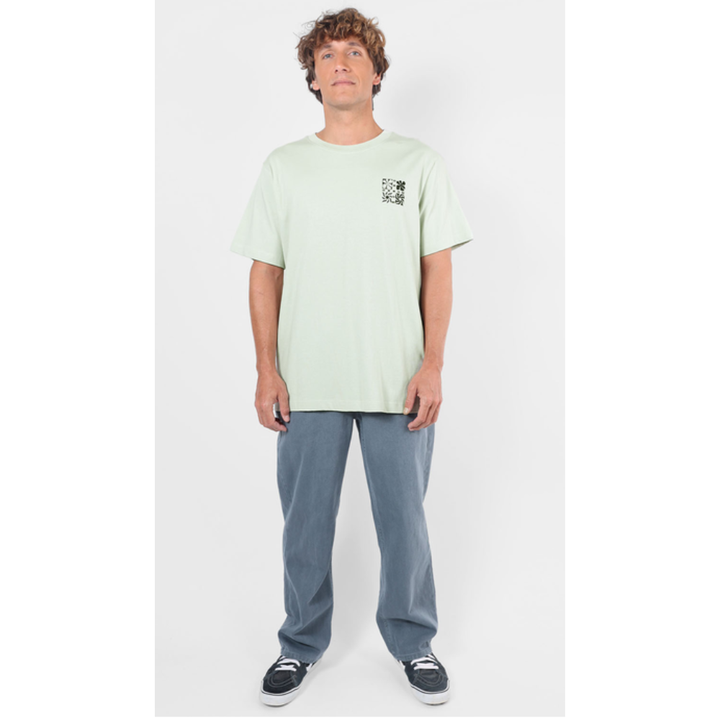 Oxbow Sunrays T-Shirt - Foam Grey Mint