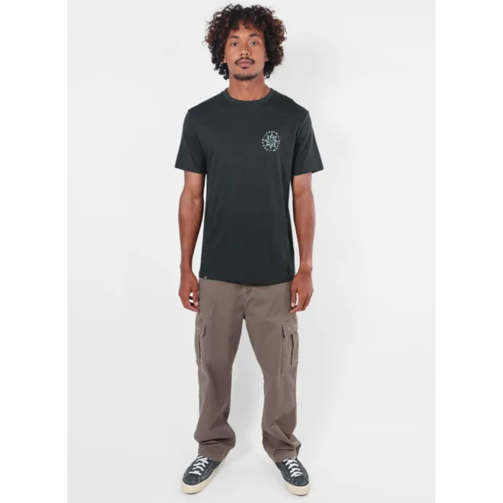 Oxbow SHURIKEN T-Shirt - Pewter Grau