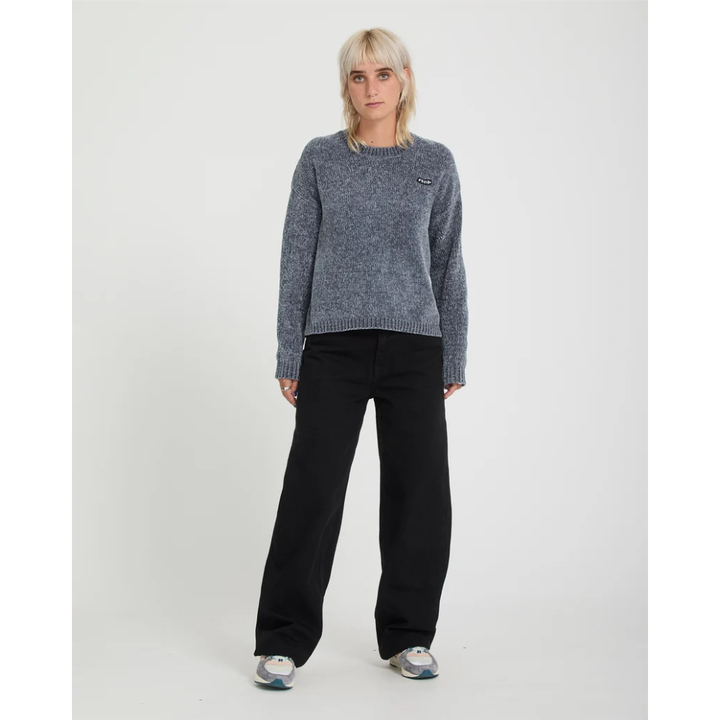Volcom Bubble Tease Pullover - Storm Blue