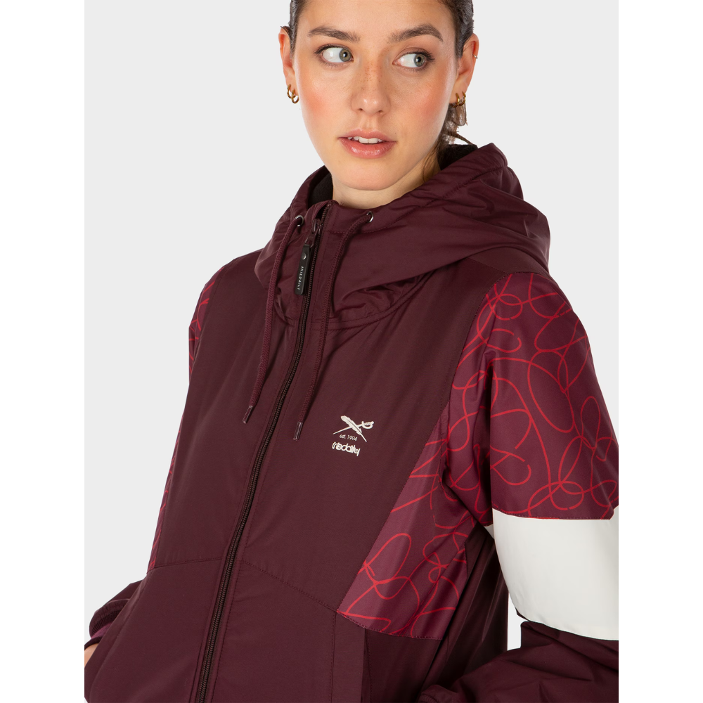 Iriedaily Blotchy Jacket - Wine