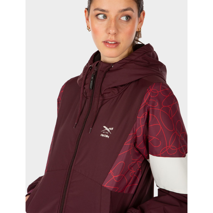 Iriedaily Blotchy Jacket - Wine