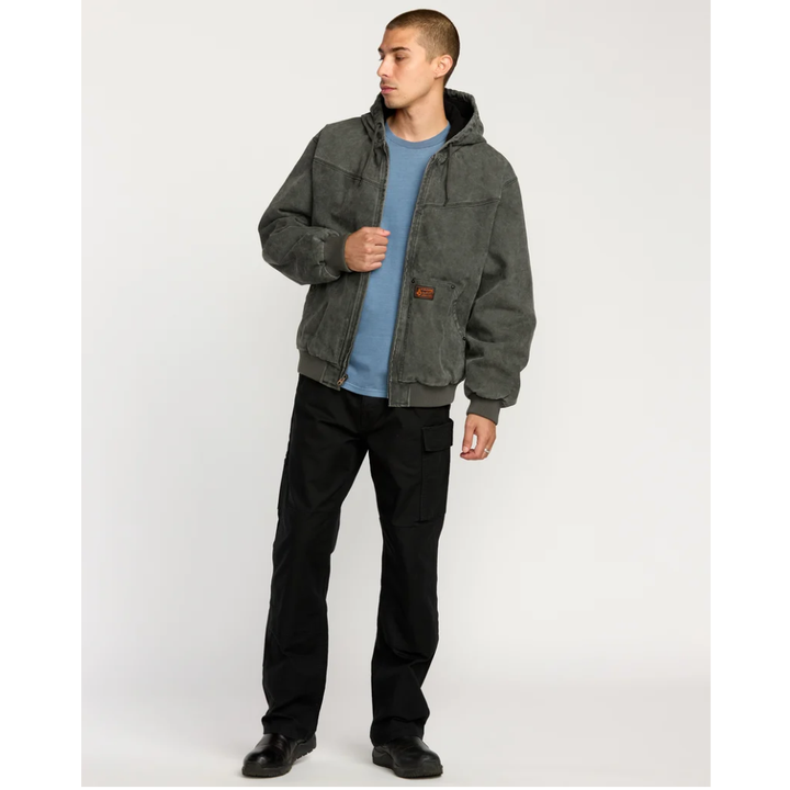 Volcom Hamilstorm Jacke - Rinsed Black Olive