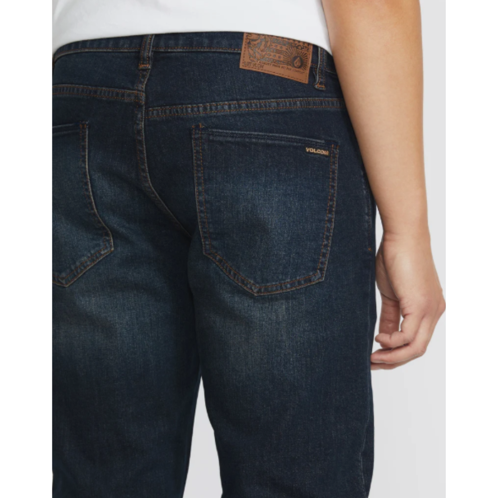 Volcom Vorta Jeans - NVB New Vintage Blue