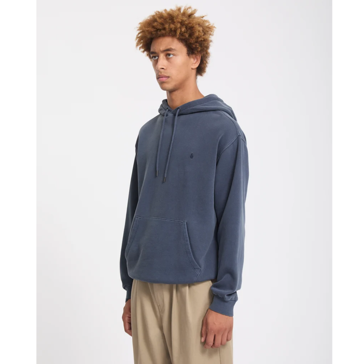 Volcom SINGLE STONE PW PO Hoodie  - SRB Rinsed Black