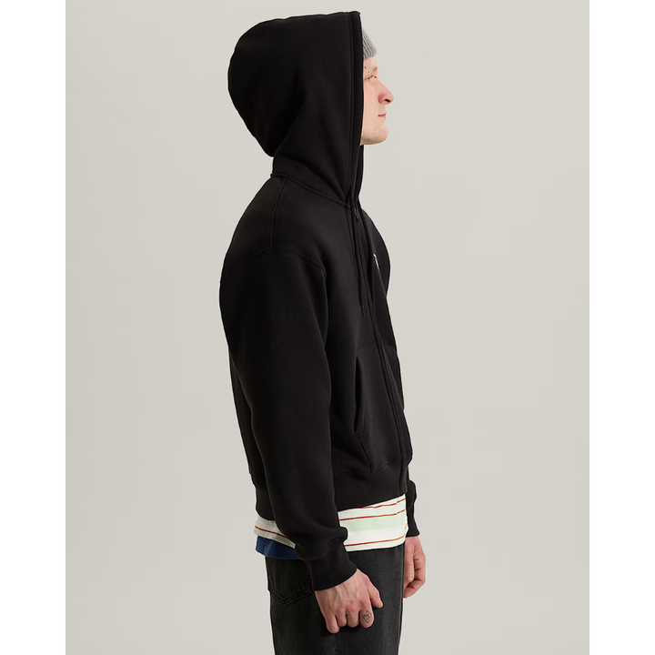Vans Strech Logo Zip Hoodie - Black