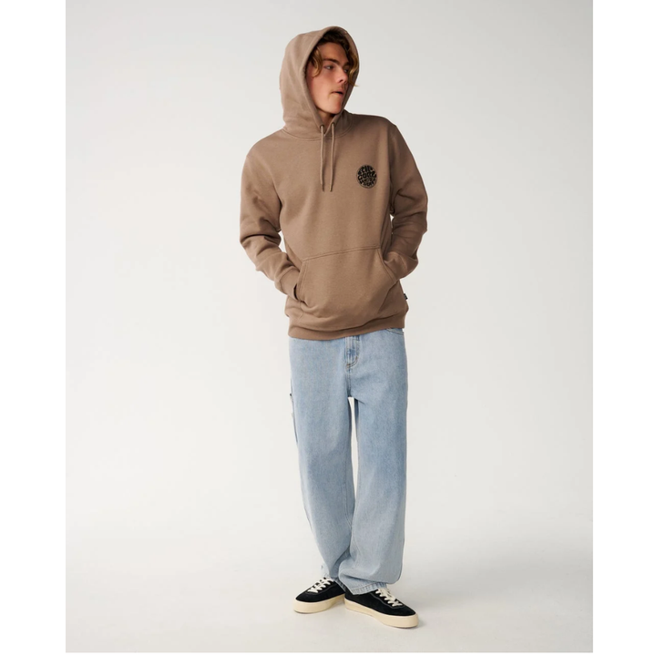 Ripcurl Wetsuit Icon Hoodie -  Walnut Braun