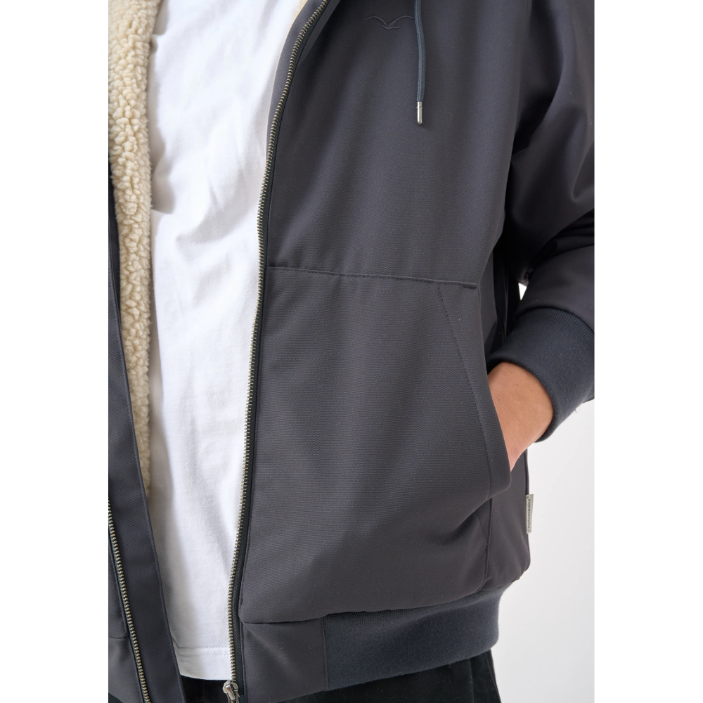 Cleptomanicx Workist Winter Jacket - Blue Graphite