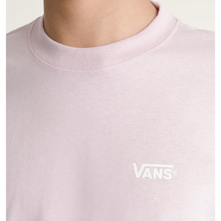 Vans Left Chest T-Shirt - Pearl White Rosa