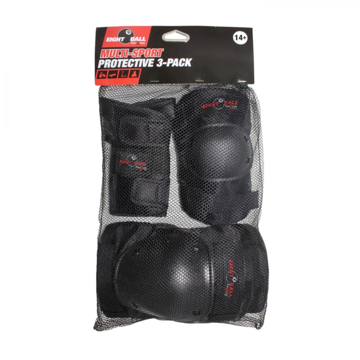 Eight Ball Schoner Pad Set 3 Teilig - Black