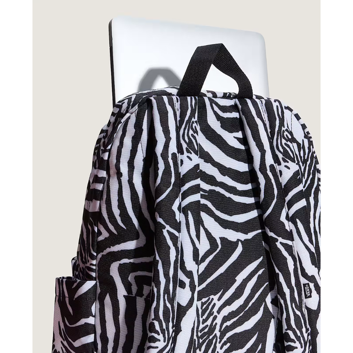 VANS Old Skool Drop V RUCKSACK - BLACK WHITE Zebra