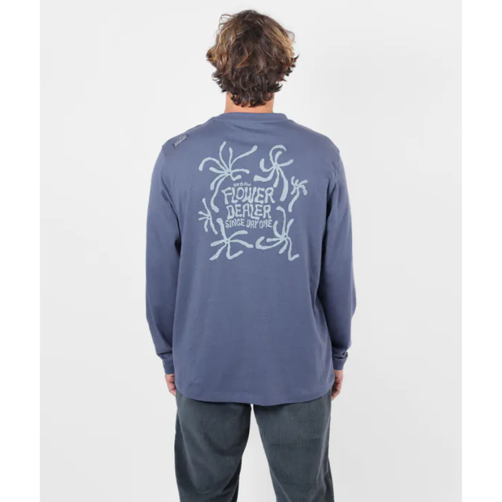 Oxbow Long sleeves t-shirt - Vintage Indigo