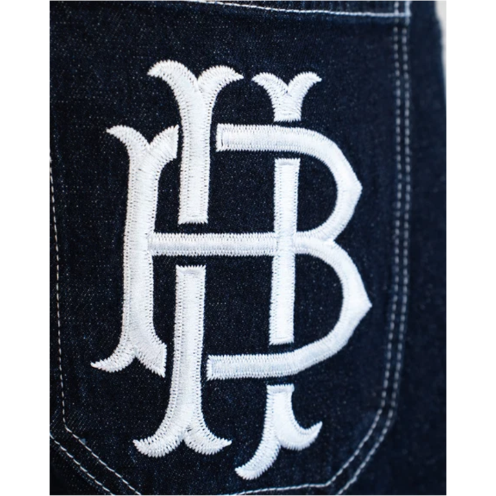 HomeBoy  BAGGY Jeans MONOCROM Denim - Indigo Blau