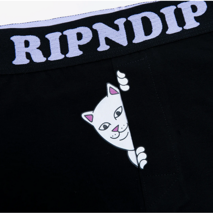 RIPNDIP Peek A Nermal Boxers - Black