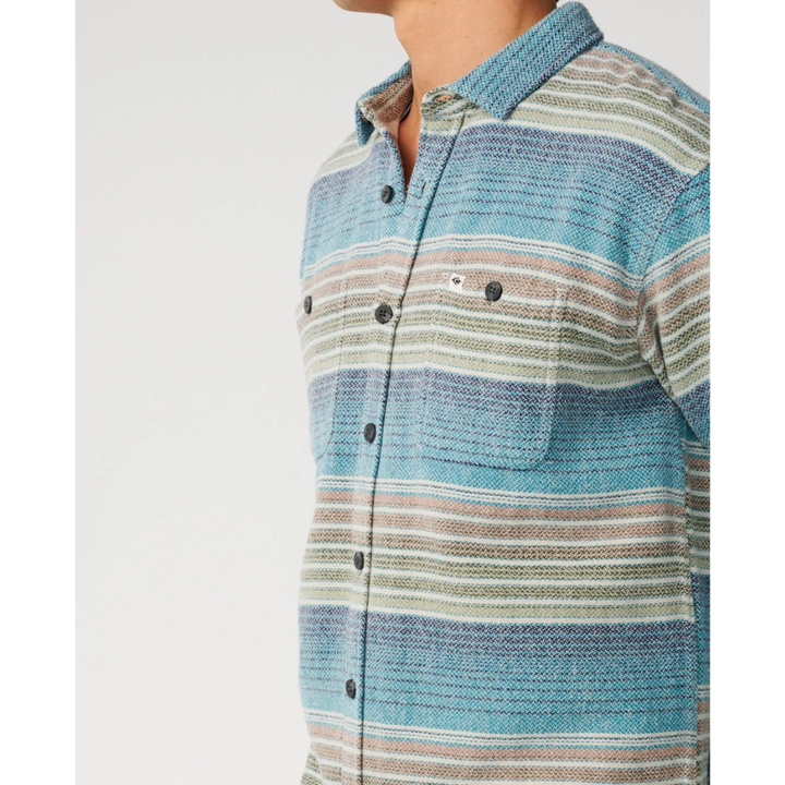 RipCurl Flanellhemd Classic Surf Baja - Blau