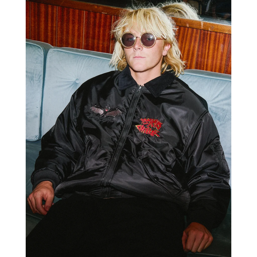 Volcom Ozzy Wendbare Bomberjacke - Black