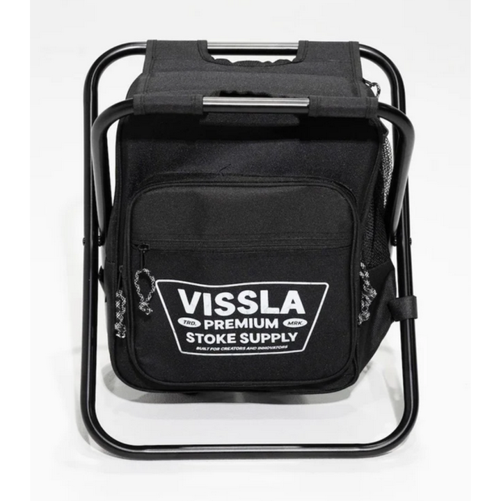 Vissla Stoke Sluppy Backpack - Black ( Rücksack mit Sitz )