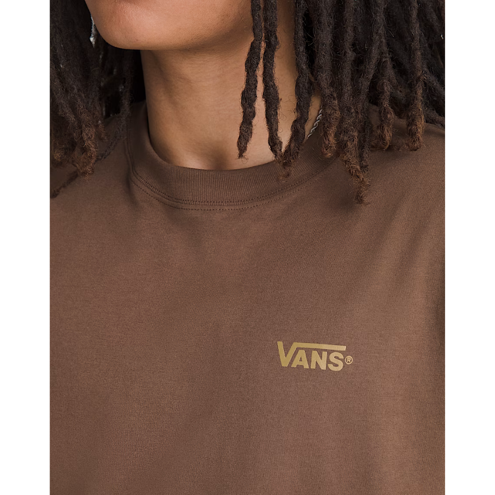 Vans New Left Chest T-Shirt - Braun