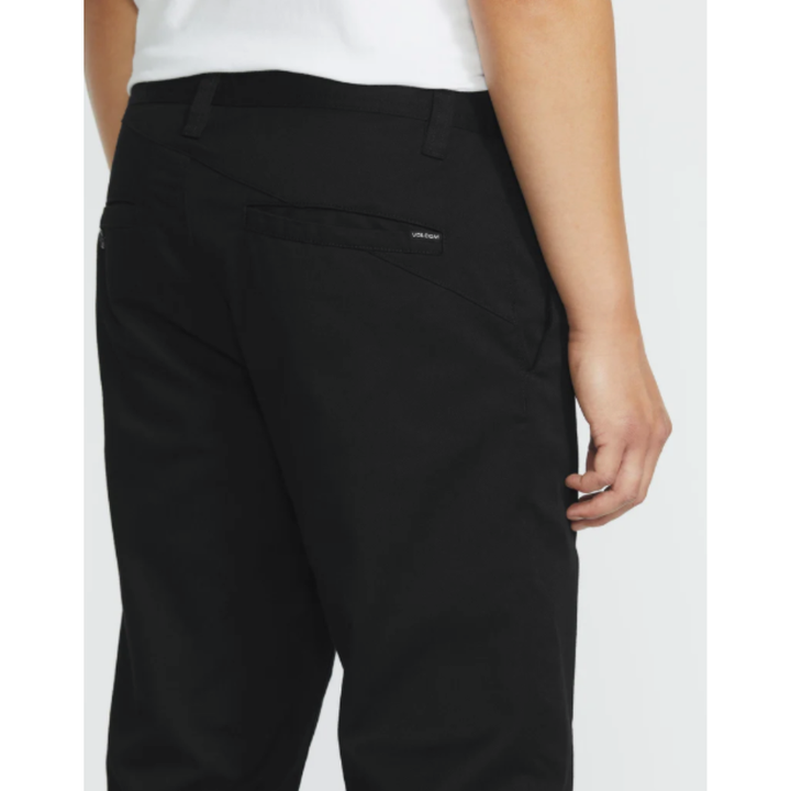 Pantalon chino extensible Volcom FRICKIN MODERN - Noir