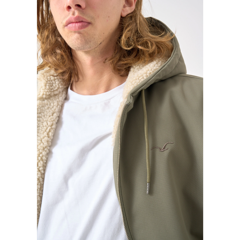 Cleptomanicx Workist Winter Jacket - Dusty olive