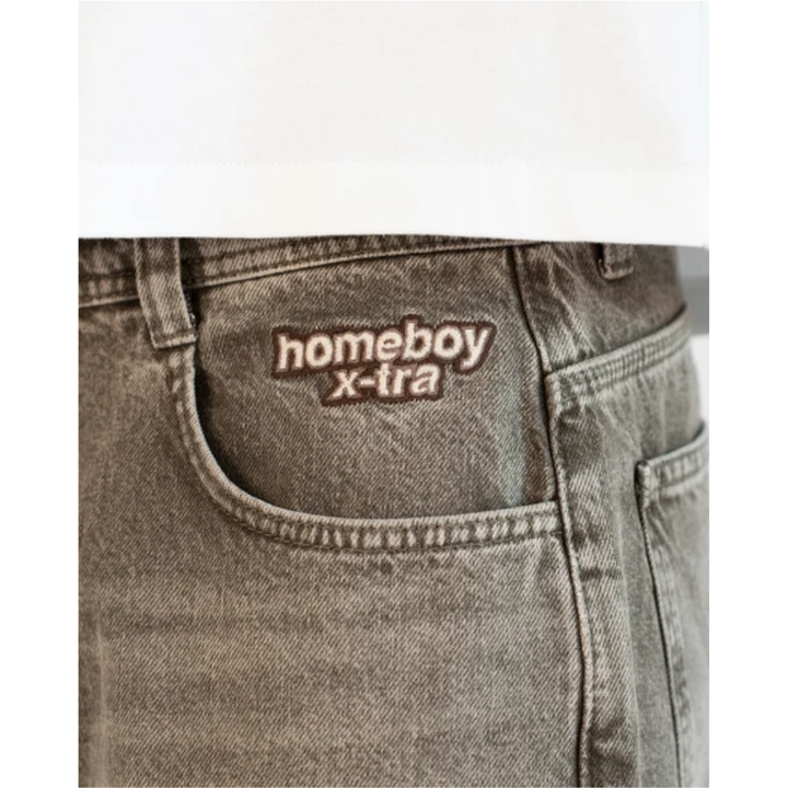 HomeBoy  Monster BAGGY Jeans Dye Denim - Khaki