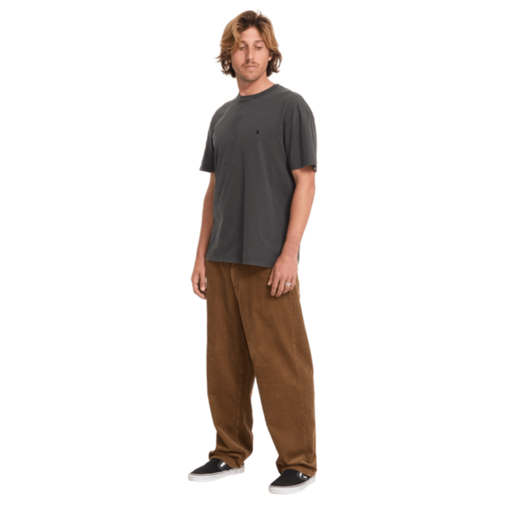 Volcom Solid Stone EMB Blanks T-Shirt - Black