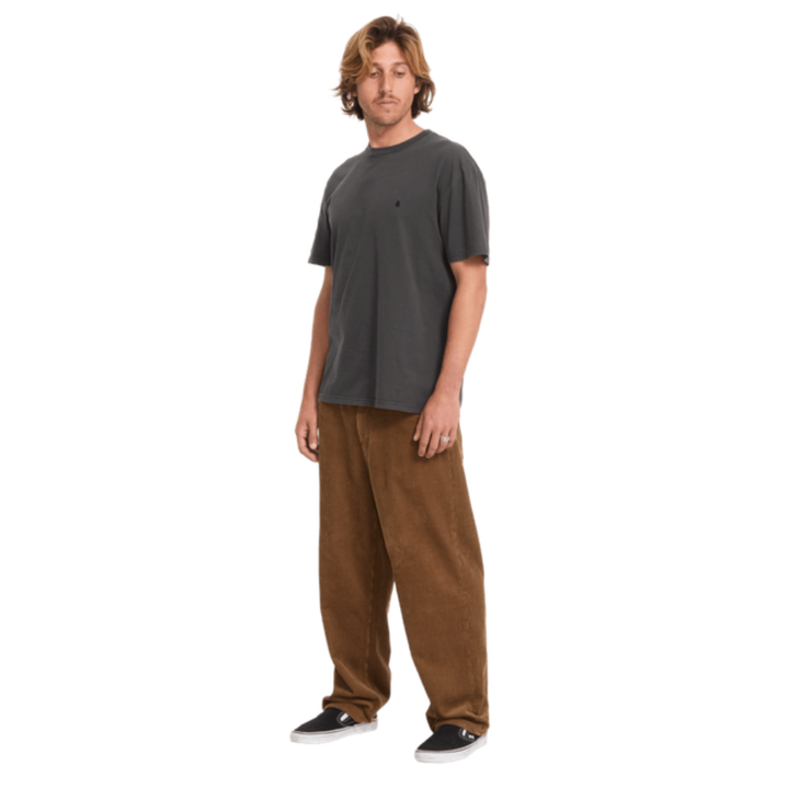 Volcom Solid Stone EMB Blanks T-Shirt - Black