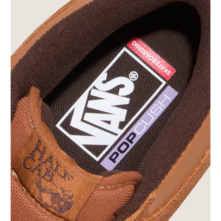 Vans Skate Half Cab Schuhe - Golden Brown Gum
