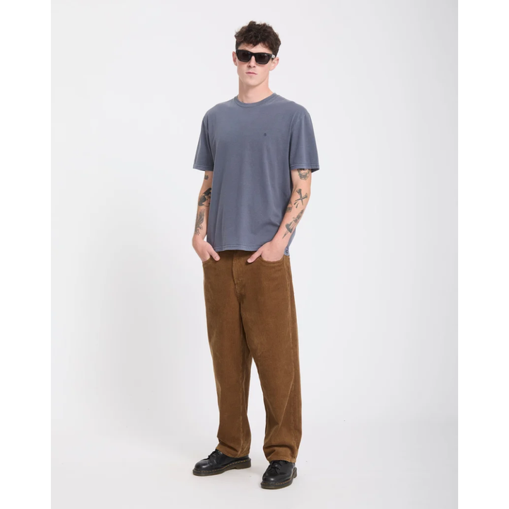 Volcom Solid Stone T-Shirt - Storm Blue