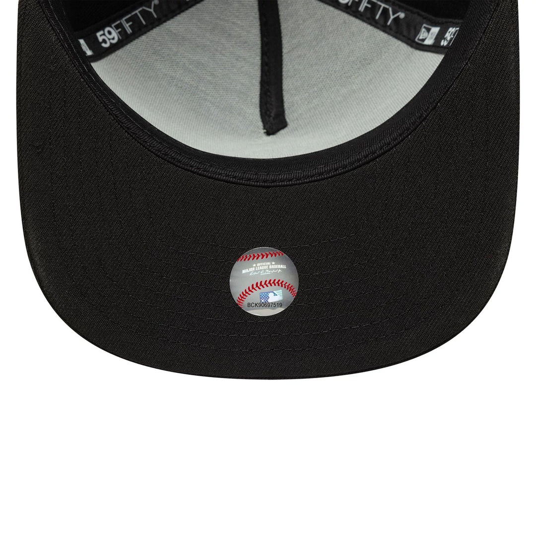 New Era 72845 Chicago White Sox MLB 59FIFTY A-Frame Fitted Cap -Black White