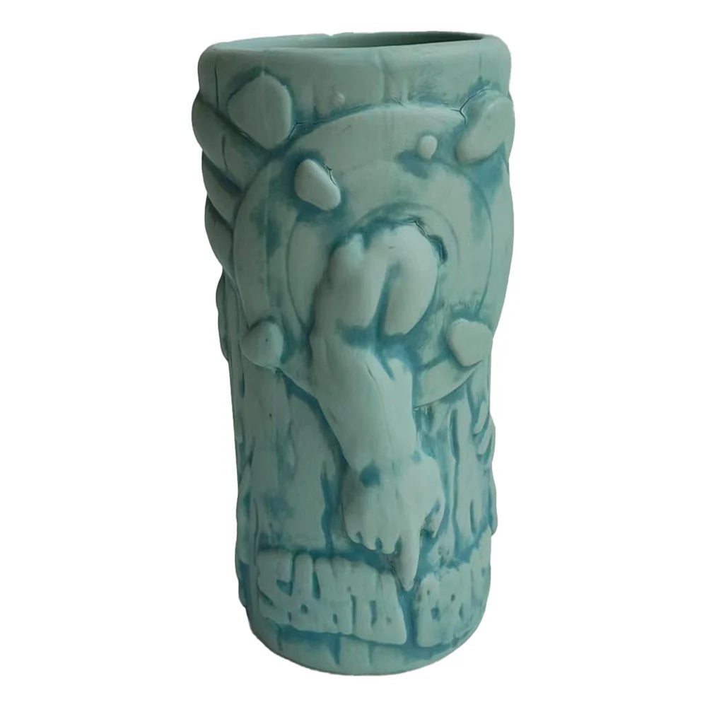 Santa Cruz Roskopp Tiki Ornament Becher - Off Blue Patina