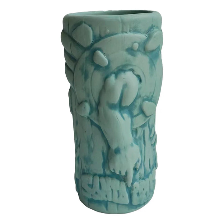 Santa Cruz Roskopp Tiki Ornament Becher - Off Blue Patina